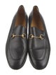 Gucci Horsebit Accent Leather Loafers