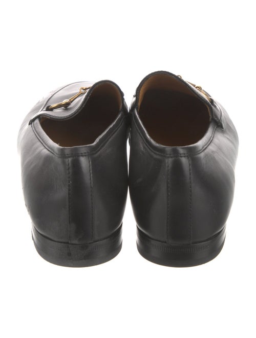 Gucci Horsebit Accent Leather Loafers