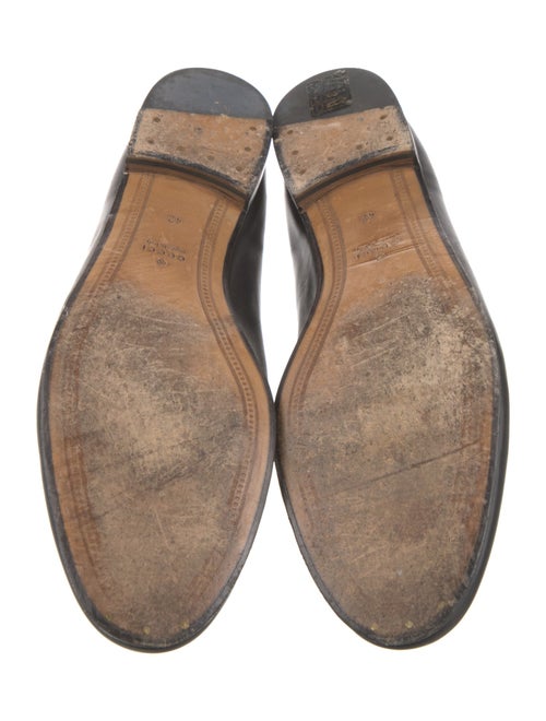 Gucci Horsebit Accent Leather Loafers