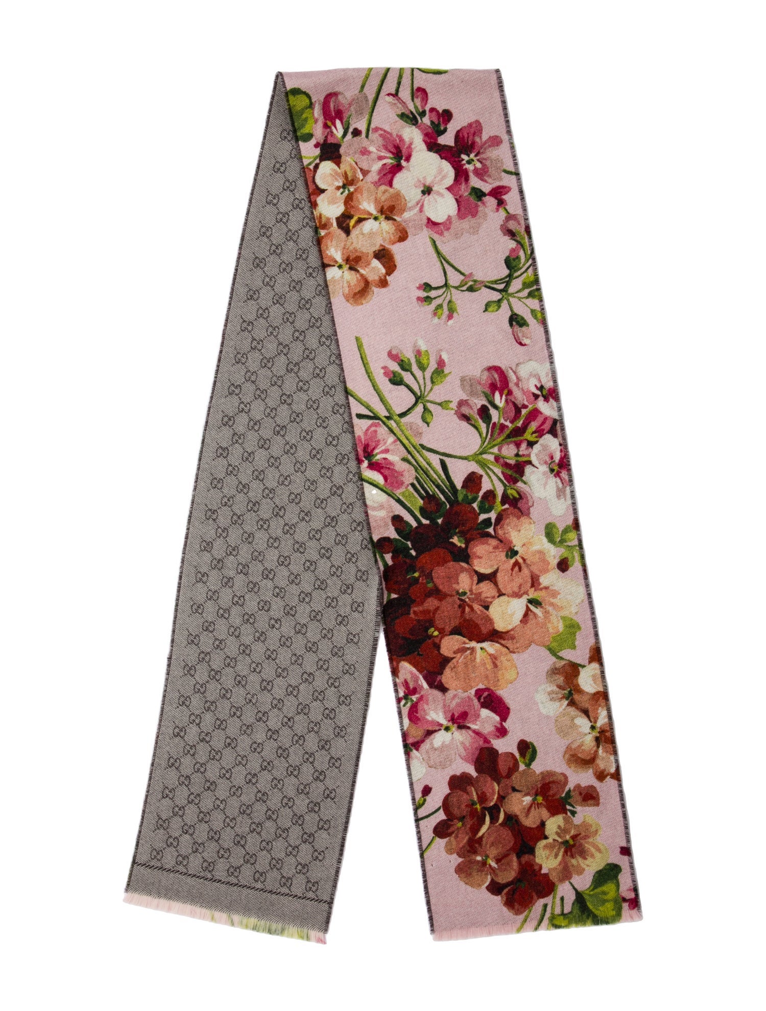 Gucci Wool GG Logo Scarf w/ Tags