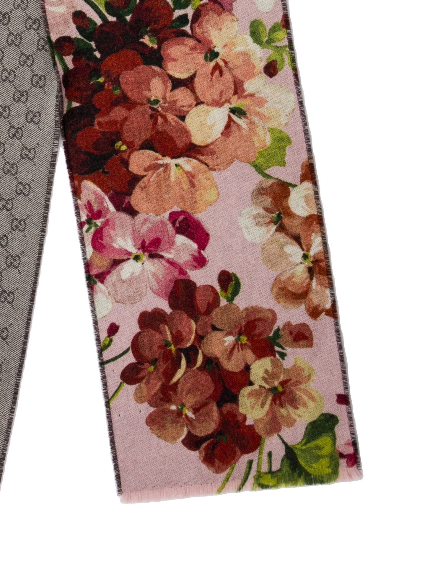 Gucci Wool GG Logo Scarf w/ Tags