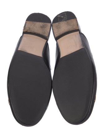 Gucci Horsebit Accent Leather Mules