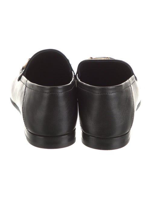 Gucci Horsebit Accent Leather Loafers