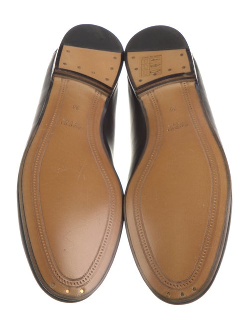 Gucci Horsebit Accent Leather Loafers