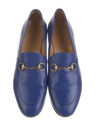Gucci Jordaan Horsebit Accent Loafers