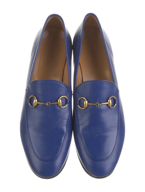 Gucci Jordaan Horsebit Accent Loafers