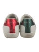 Gucci Web Accent Leather Sneakers