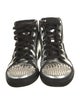 Gucci Leather Studded Accents Sneakers