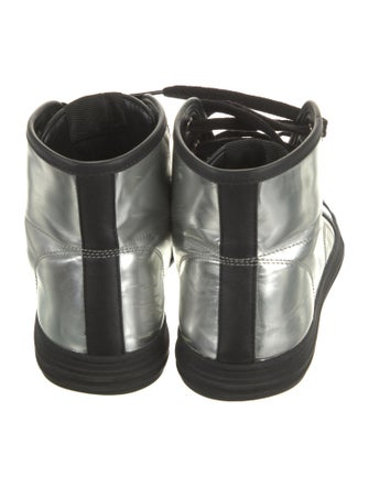 Gucci Leather Studded Accents Sneakers