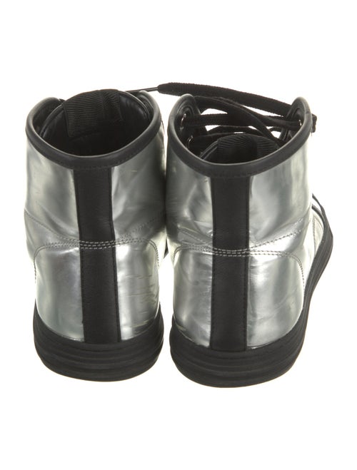 Gucci Leather Studded Accents Sneakers