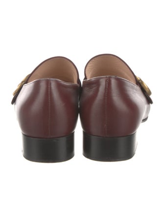 Gucci Double G Logo Leather Pumps