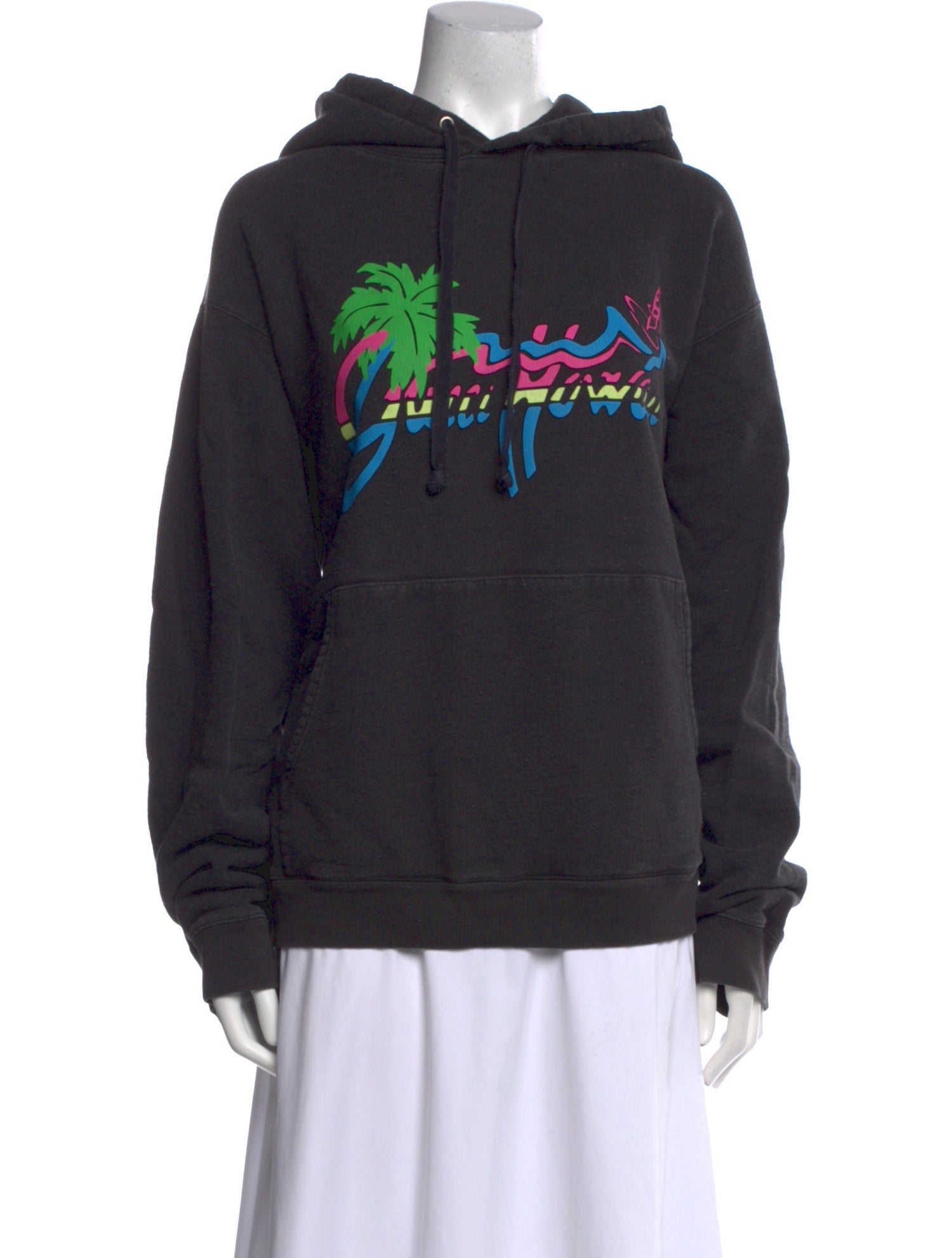 Gucci Graphic Print Crew Neck Sweatshirt