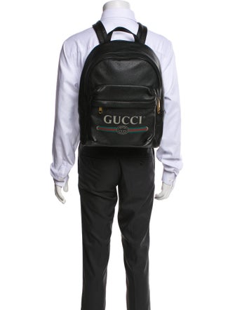 Gucci Web Backpack
