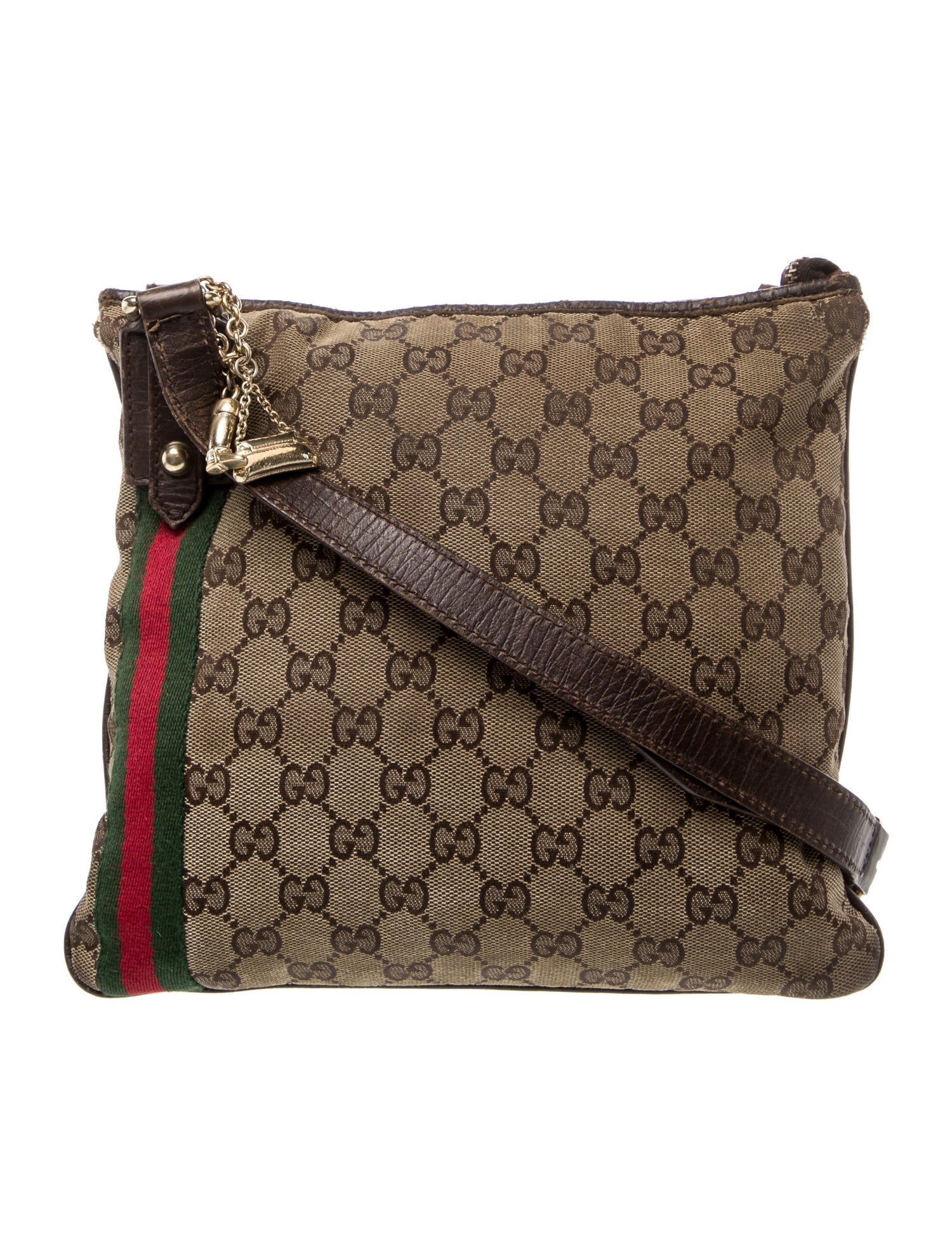 Gucci GG Canvas Messenger Bag