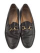 Gucci Horsebit Accent Leather Loafers
