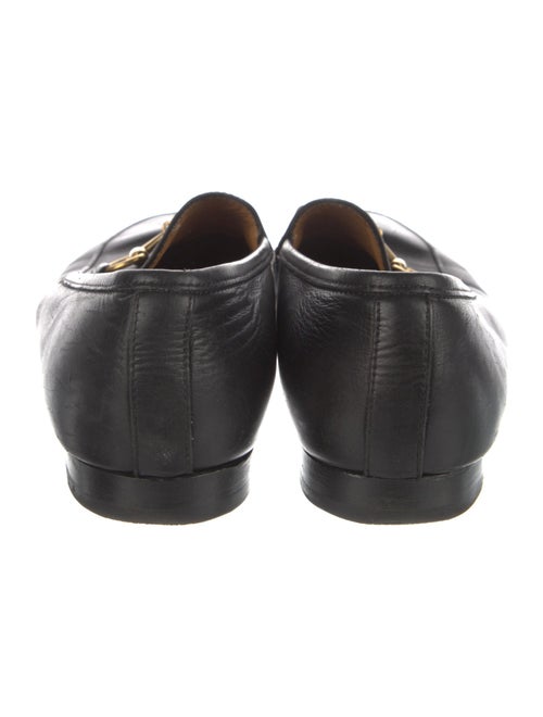 Gucci Horsebit Accent Leather Loafers