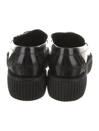 Gucci Horsebit Accent Patent Leather Dress Loafers