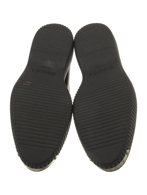 Gucci Horsebit Accent Patent Leather Dress Loafers