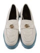 Gucci Double G Logo Leather Loafers