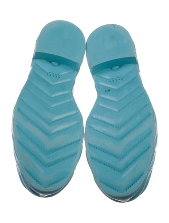 Gucci Double G Logo Leather Loafers