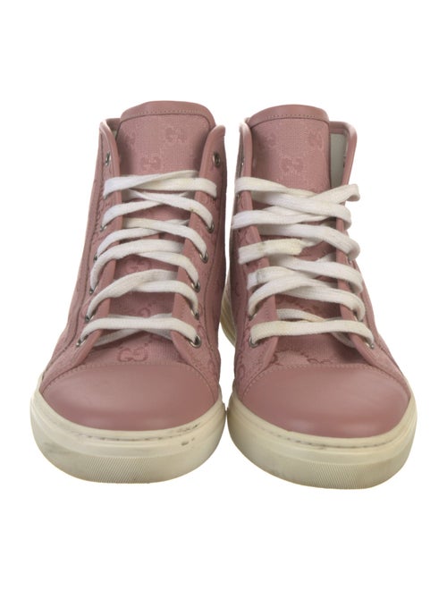 Gucci GG Canvas Leather Sneakers