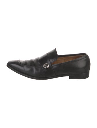 Gucci GG Supreme Leather Monk Straps