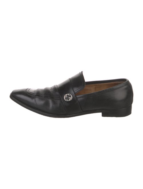 Gucci GG Supreme Leather Monk Straps