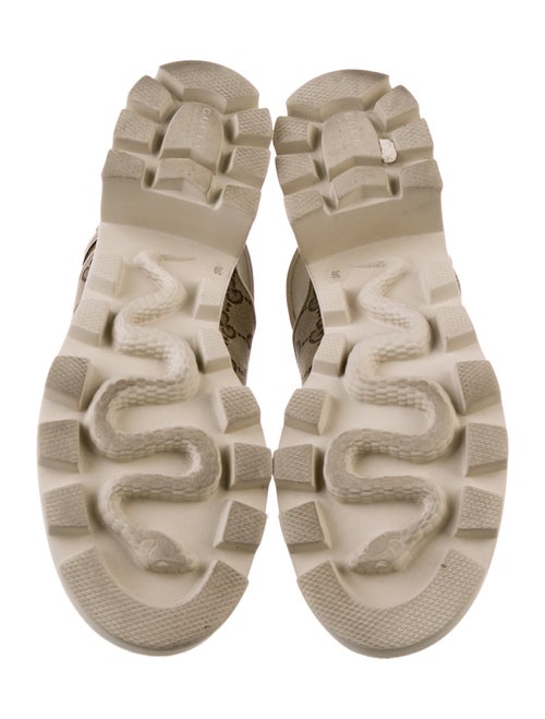 Gucci GG Canvas Canvas Slingback Sandals