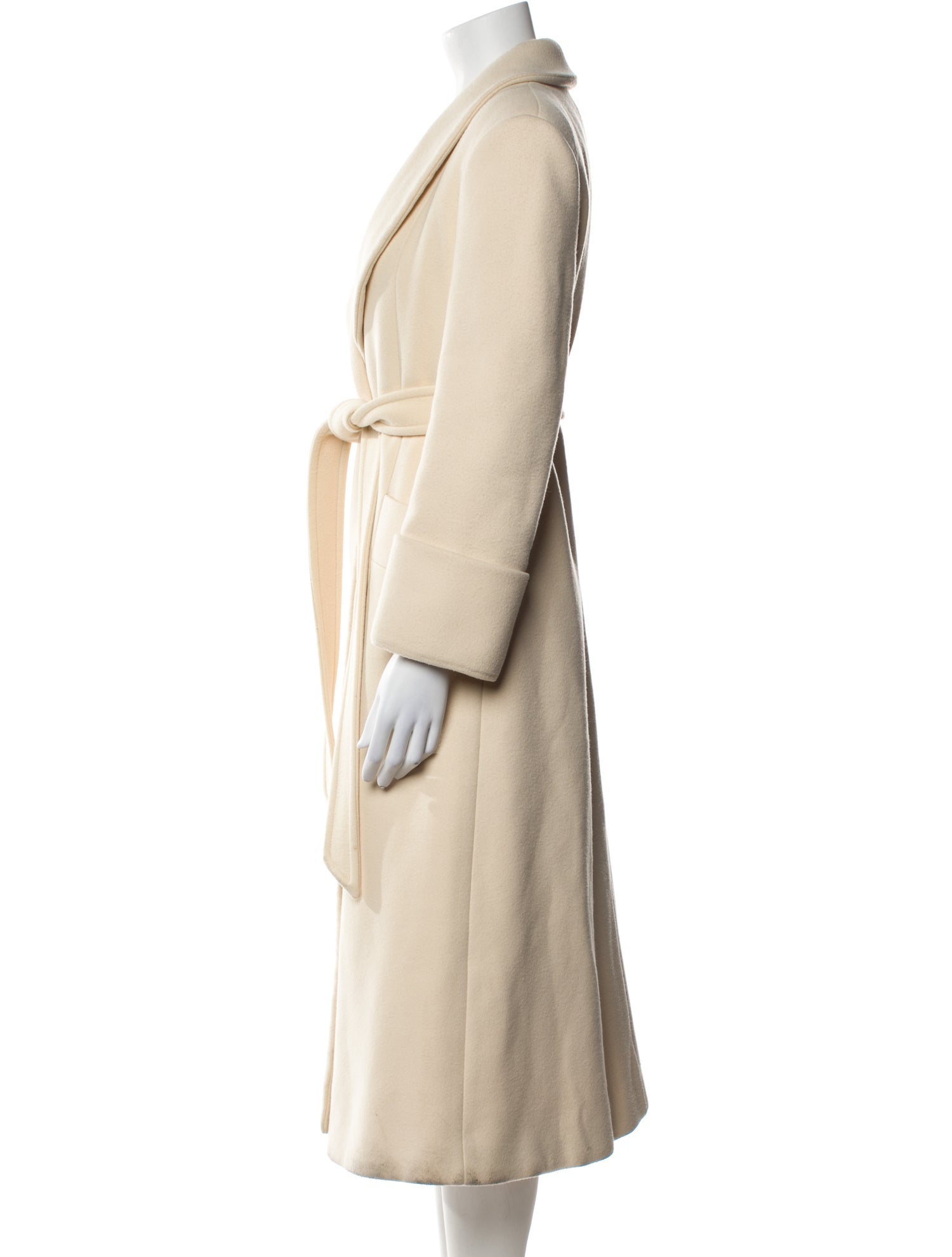 Gucci 2023 Wool Faux Fur Coat