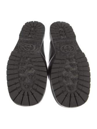 Gucci 1955 Horsebit Accent Leather Mules