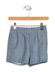 Gucci Boys' Gingham Wool Blend Shorts