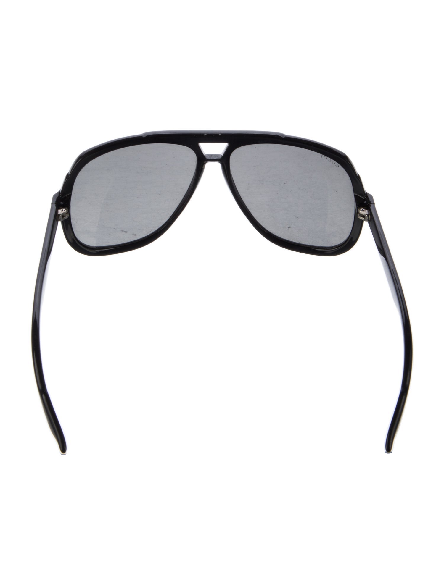 Gucci Web Accent Aviator Sunglasses