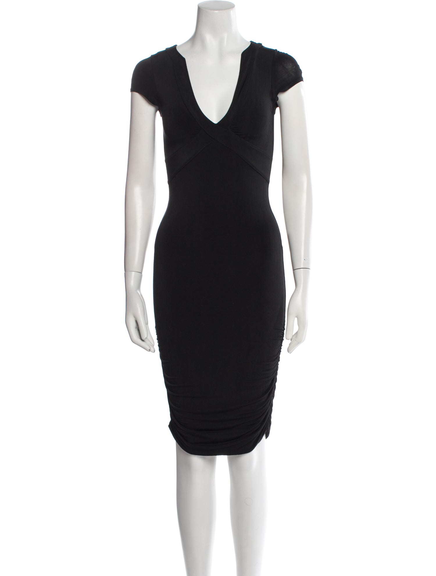 Gucci V-Neck Mini Dress