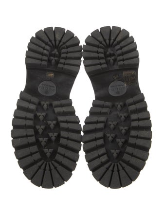 Gucci Horsebit Accent Leather Slides