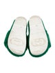 Gucci Interlocking G Logo Shearling Slides
