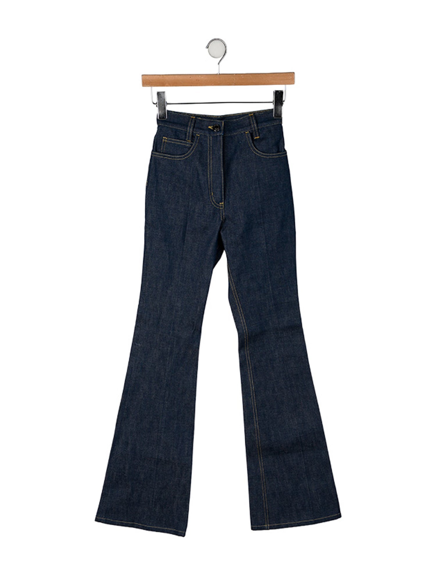 Gucci High-Rise Wide Leg Jeans