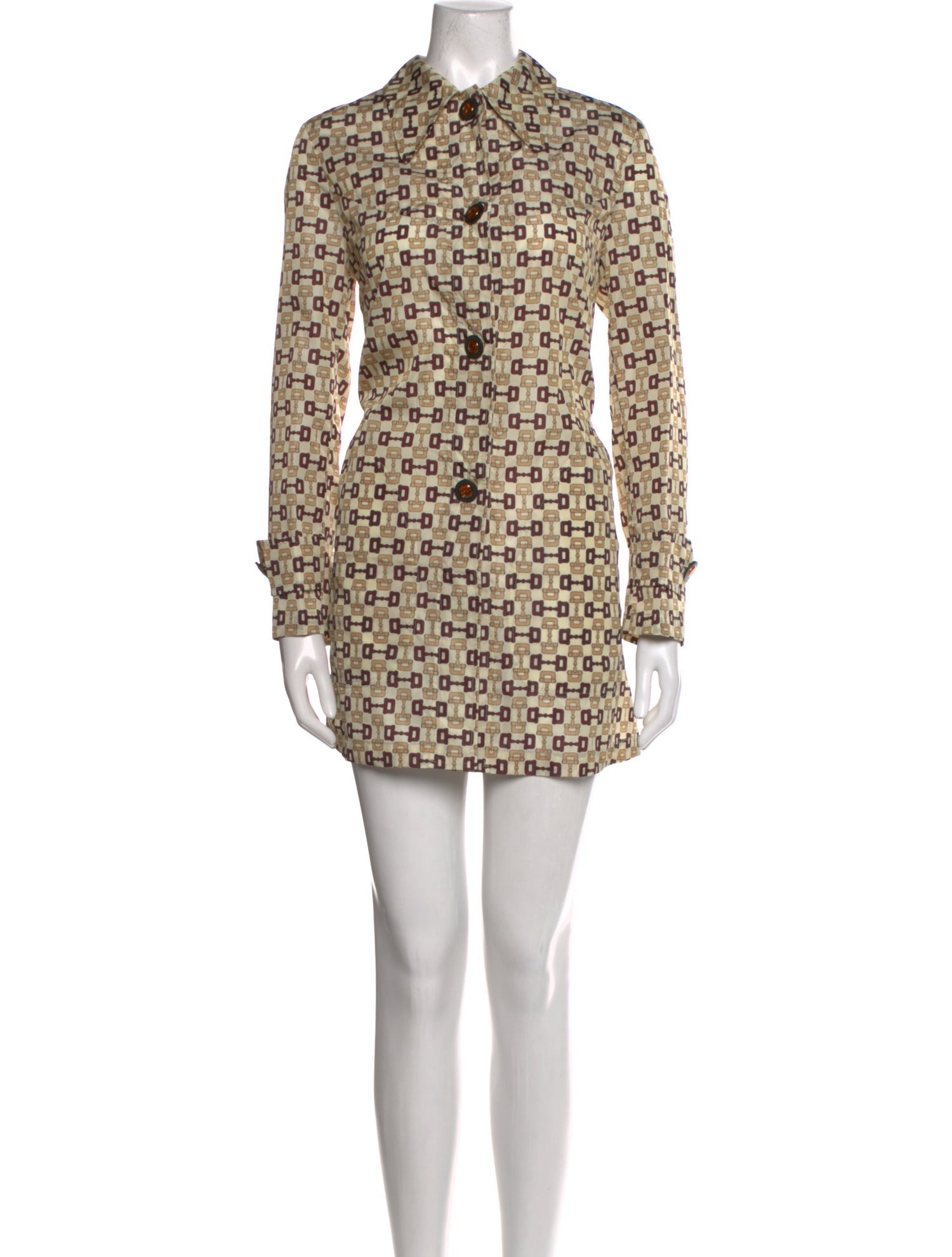 Gucci Printed Coat w/ Tags