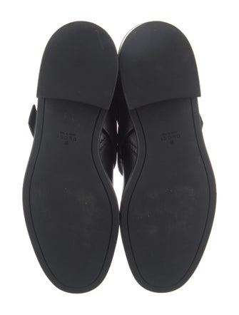 Gucci Leather Moto Boots