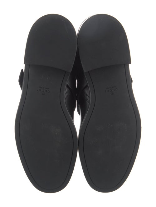 Gucci Leather Moto Boots