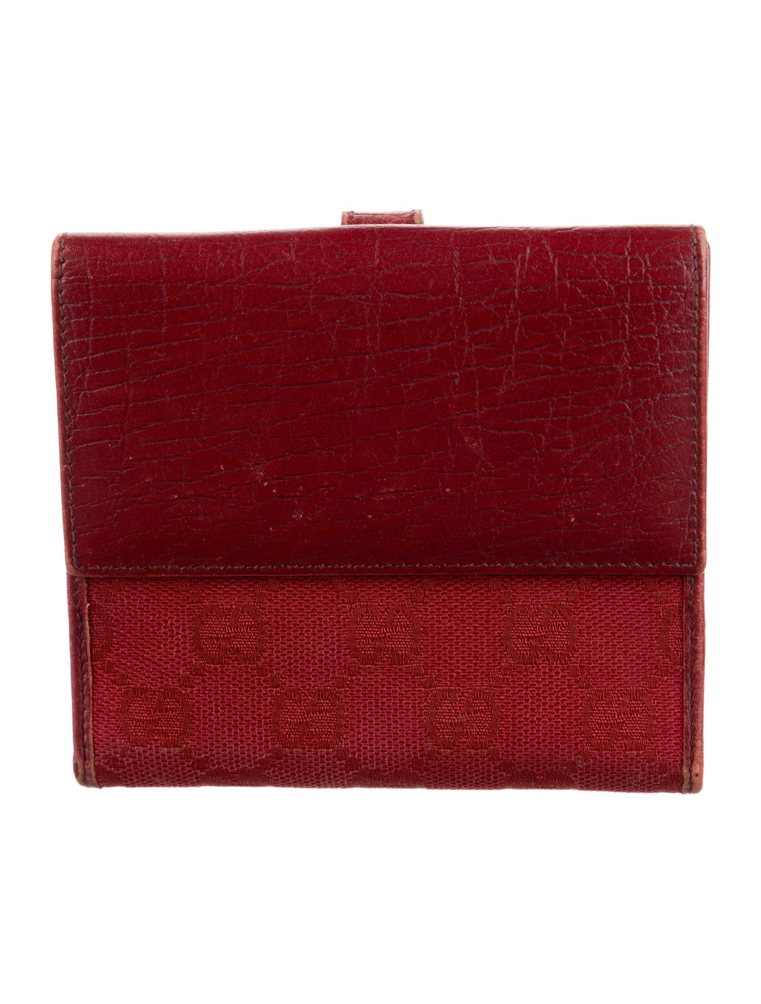 Gucci GG Canvas Canvas Compact Wallet