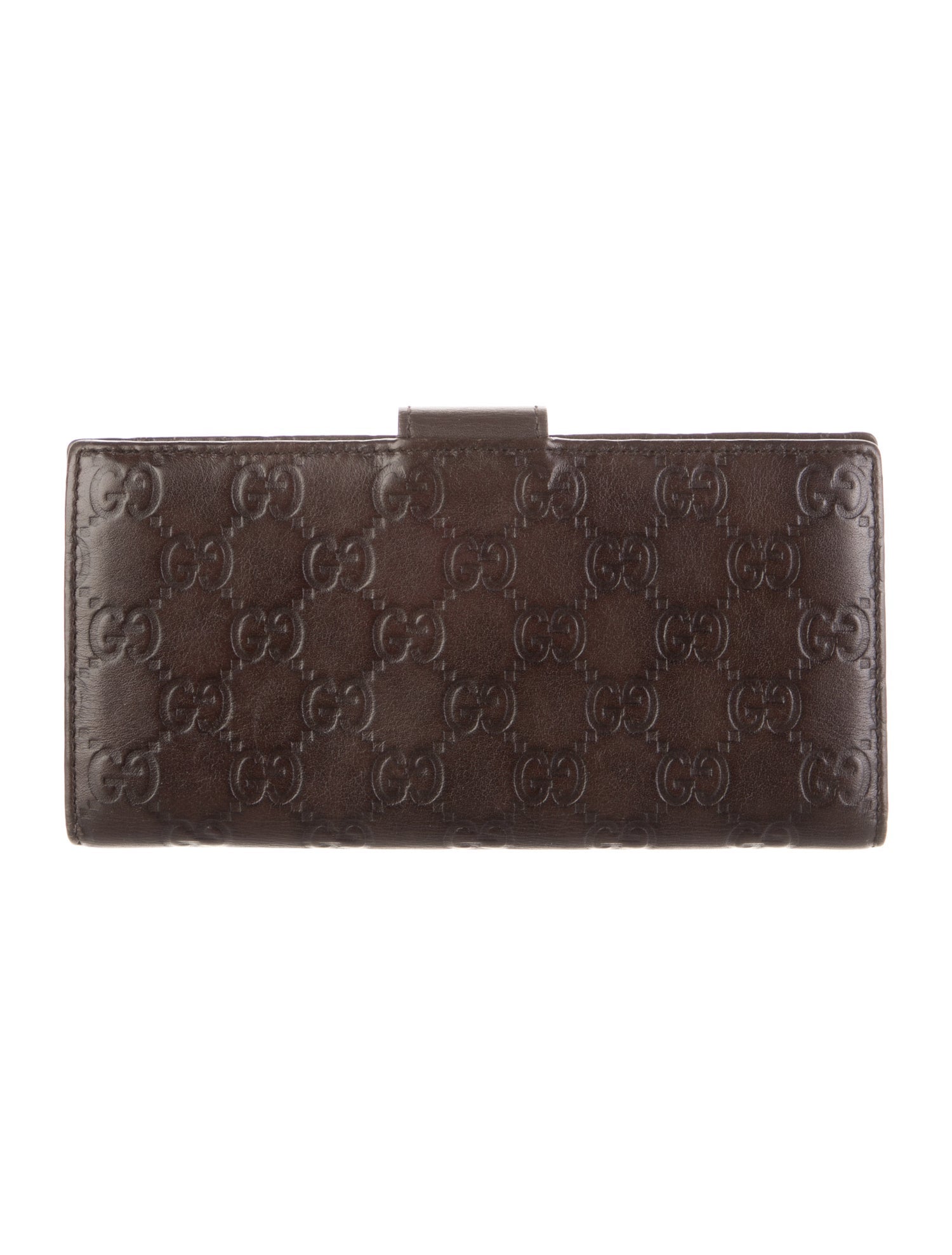 Gucci GG Signature Leather Continental Wallet