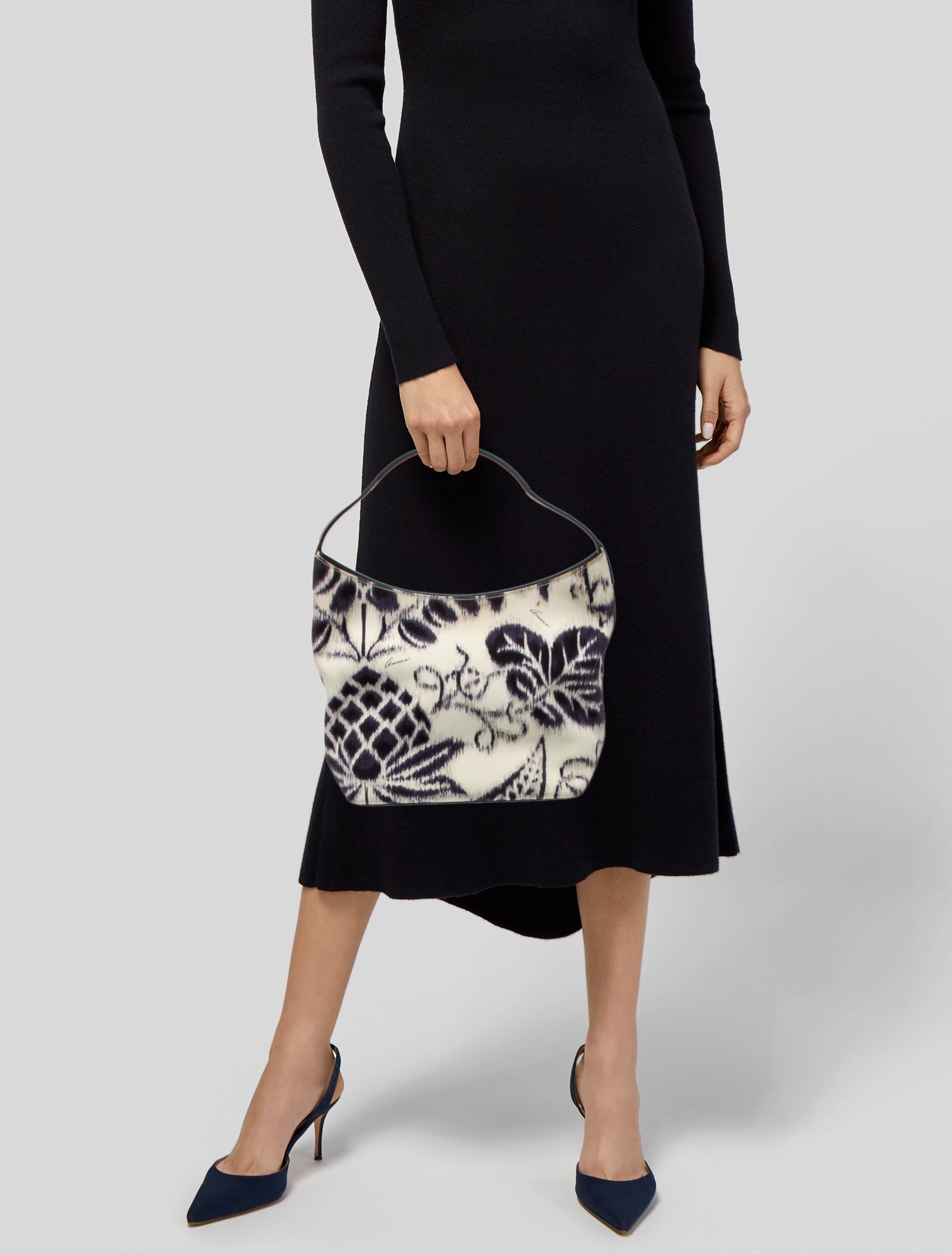 Gucci Canvas Shoulder Bag Vintage