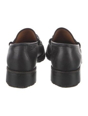 Gucci Horsebit Accent Leather Pumps