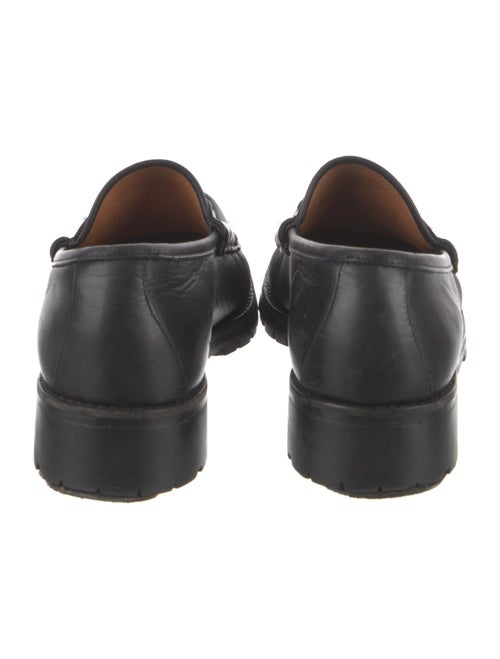 Gucci Horsebit Accent Leather Pumps