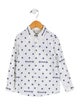 Gucci Boys' Star Print Dress Shirt