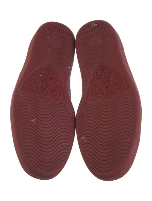 Gucci Web Accent Animal Print Sneakers