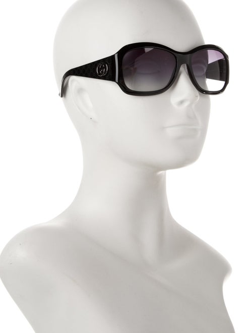 Gucci Interlocking G Logo Oversize Sunglasses