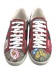 Gucci Flora Print Grosgrain Trim Sneakers