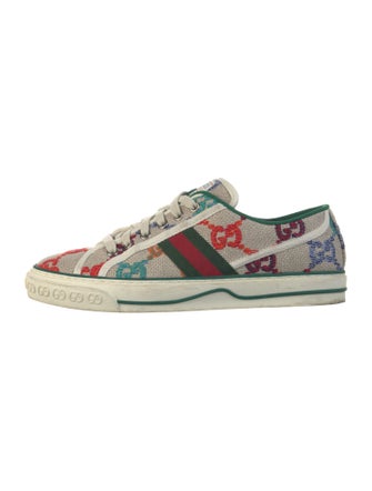 Gucci GG Logo Canvas Sneakers