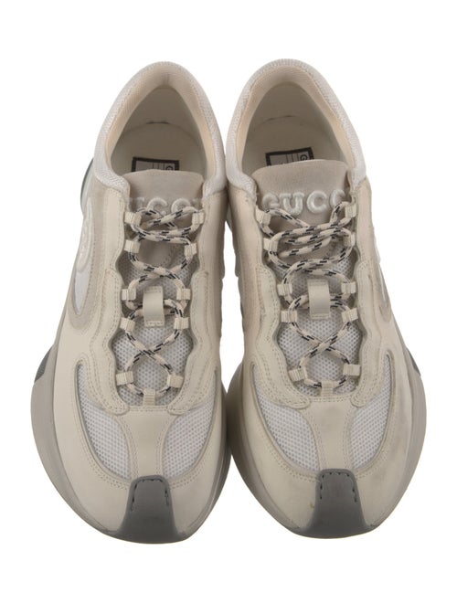 Gucci Interlocking G Logo Suede Sneakers